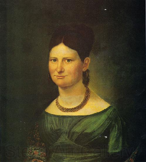 Georg Friedrich Kersting Dame mit Schal